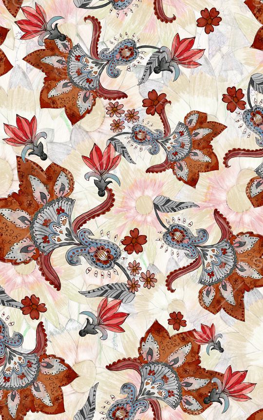 民族风印花华亿平台图片