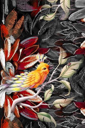 鸟印花华亿平台图片