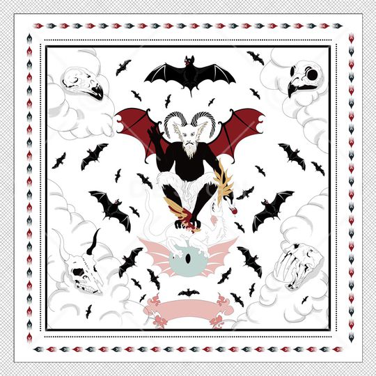 方巾印花华亿平台图片