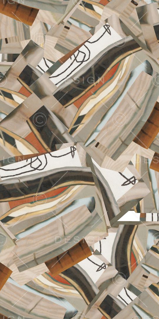 抽象印花华亿平台图片