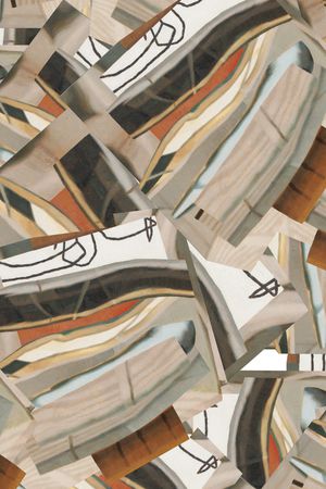 抽象印花华亿平台图片