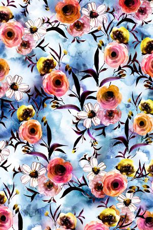 素雅印花华亿平台图片