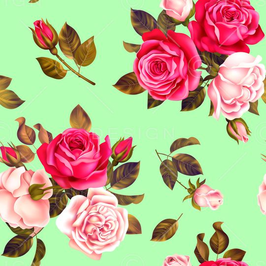 植物印花华亿平台图片