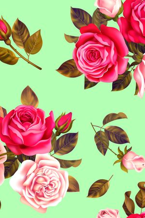 植物印花华亿平台图片