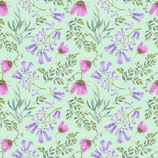 植物印花华亿平台图片