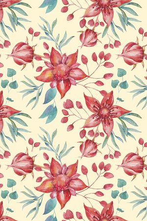 植物印花华亿平台图片