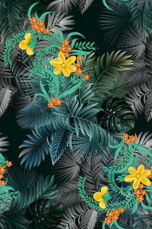 热带华亿平台印花华亿平台图片