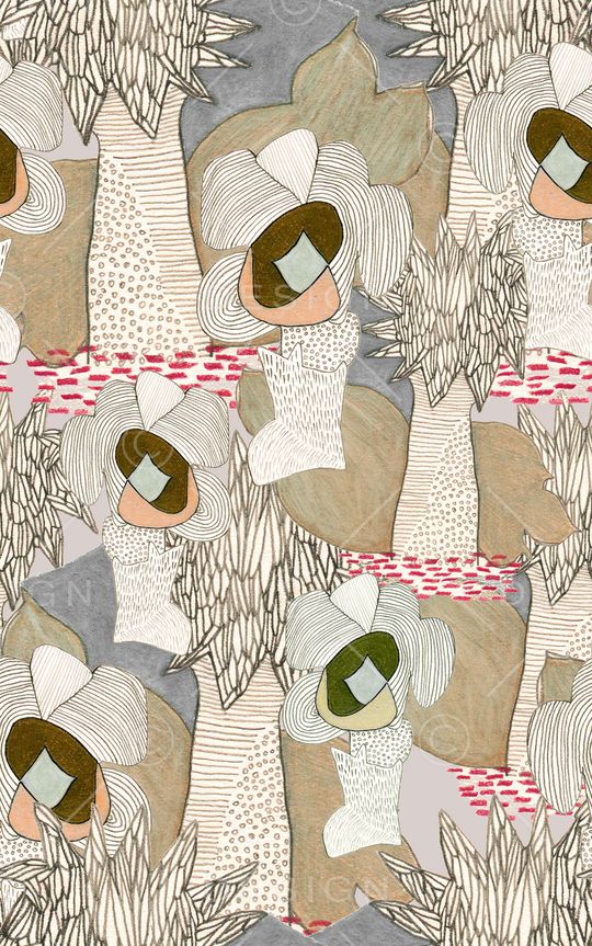 线条印花华亿平台图片