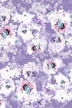 牡丹印花华亿平台图片