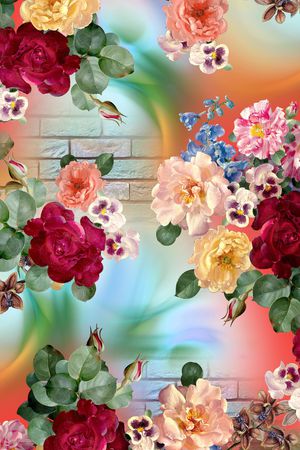 炫彩印花华亿平台图片