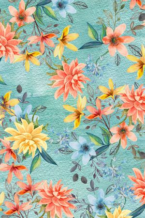 小碎花印花华亿平台图片