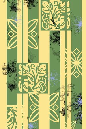 条纹印花华亿平台图片