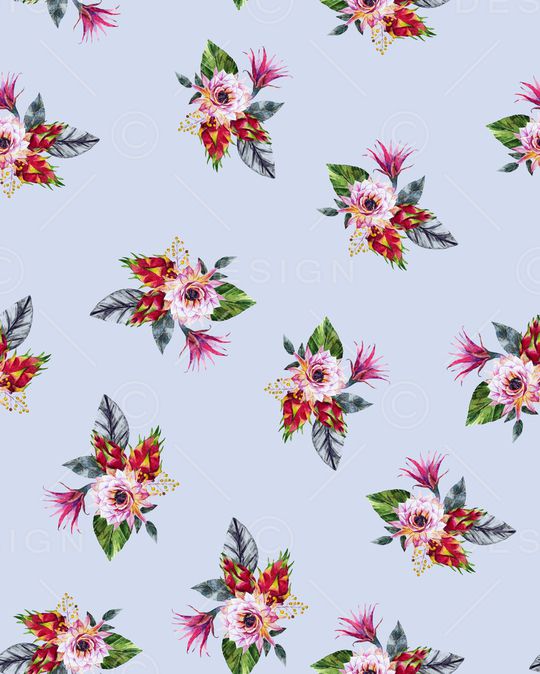 植物印花华亿平台图片