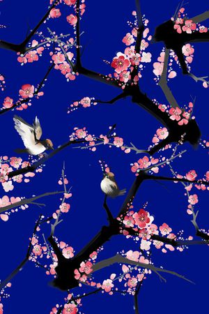 鸟印花华亿平台图片