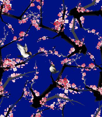 鸟印花华亿平台图片