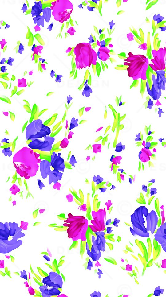 鲜花印花华亿平台图片