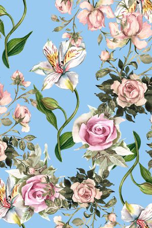 植物印花华亿平台图片