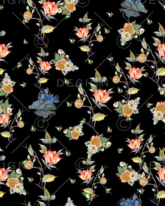 植物印花华亿平台图片