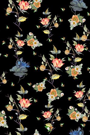 植物印花华亿平台图片