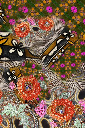 民族风印花华亿平台图片