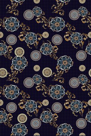 民族风印花华亿平台图片