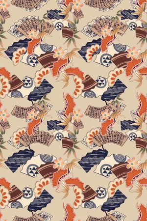 民族风印花华亿平台图片