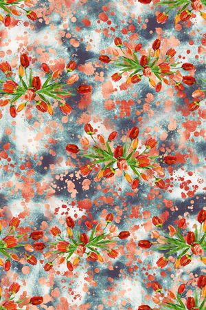 植物印花华亿平台图片