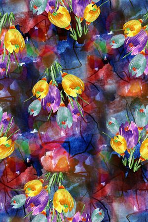 植物印花华亿平台图片