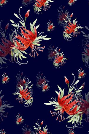 植物印花华亿平台图片