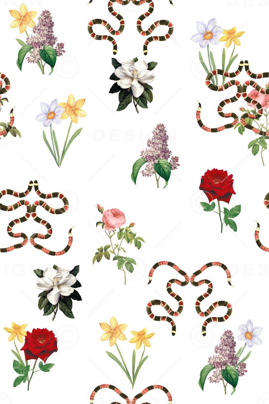 玉兰花印花华亿平台图片