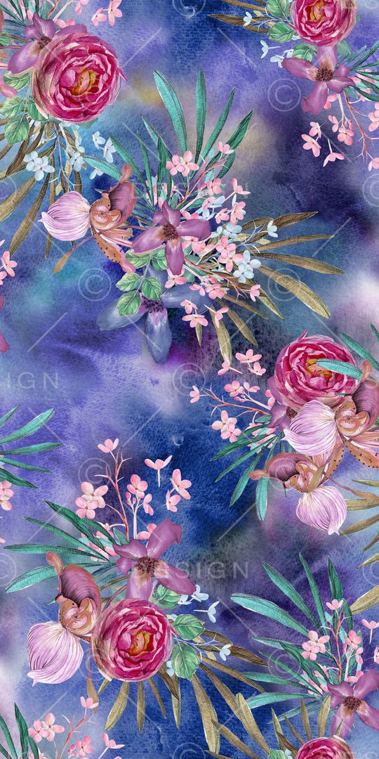 小碎花印花华亿平台图片