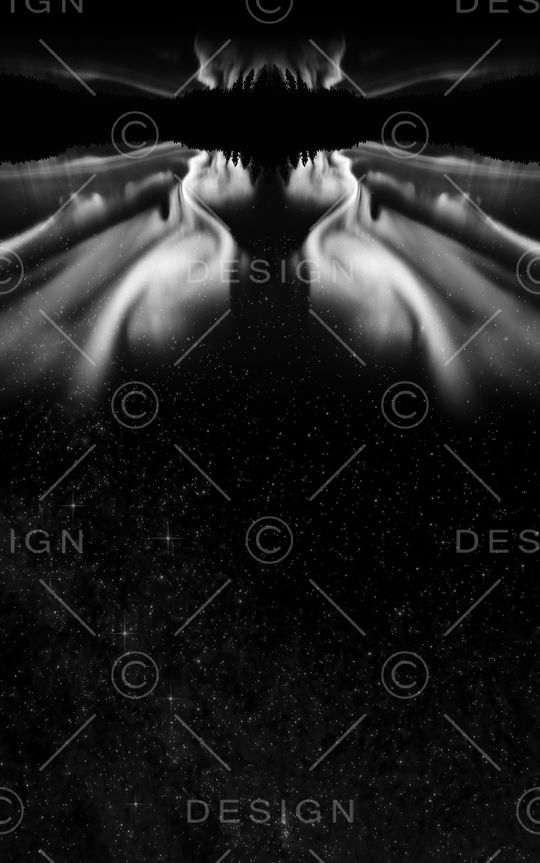 风景定位印花华亿平台图片