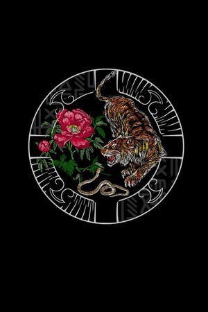 男装印花华亿平台图片