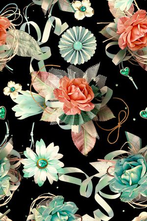 抽象印花华亿平台图片