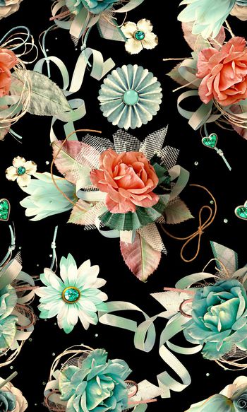 抽象印花华亿平台图片