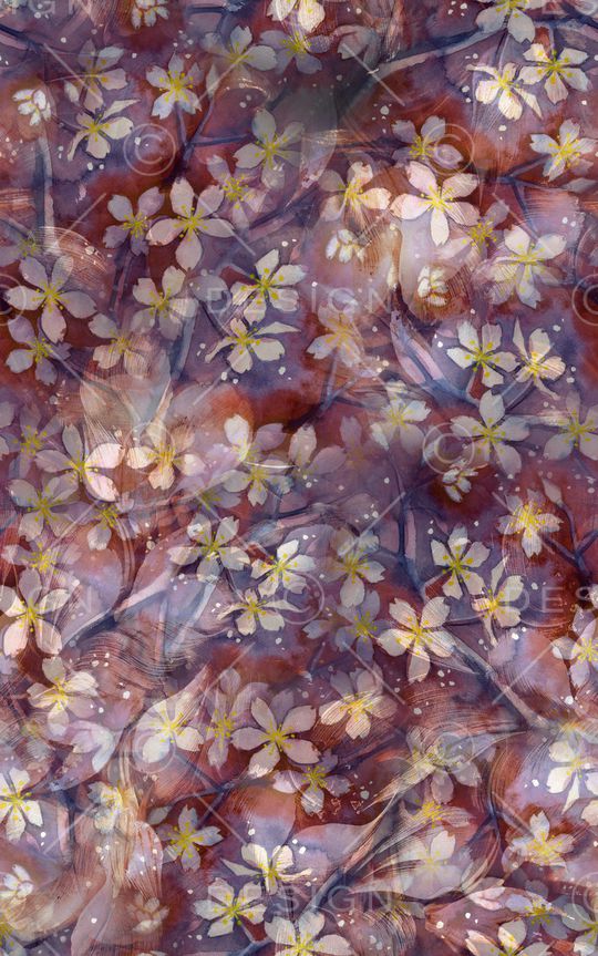 小碎花印花华亿平台图片