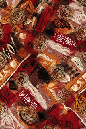 民族风印花华亿平台图片