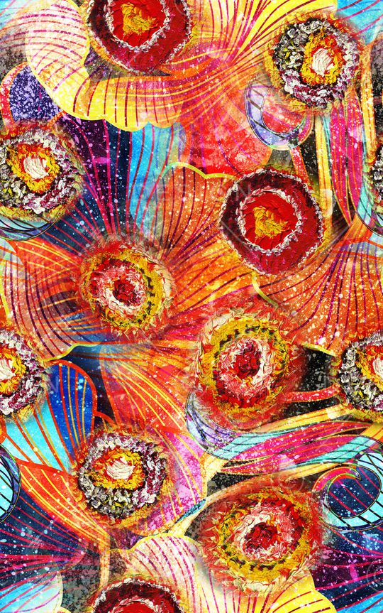 民族风印花华亿平台图片