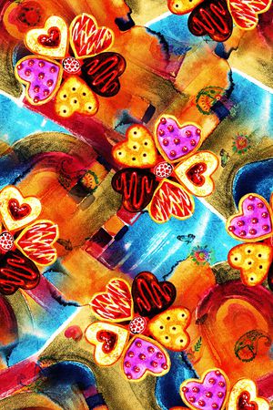 民族风印花华亿平台图片