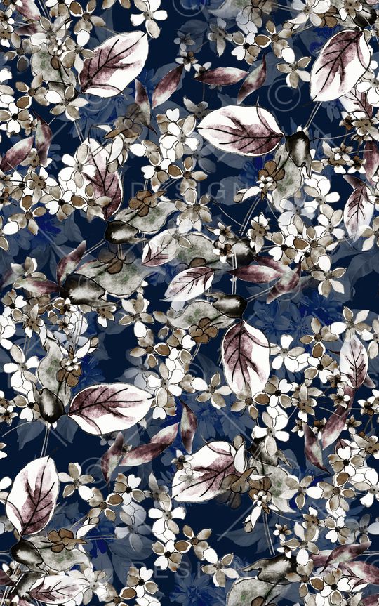 小碎花印花华亿平台图片