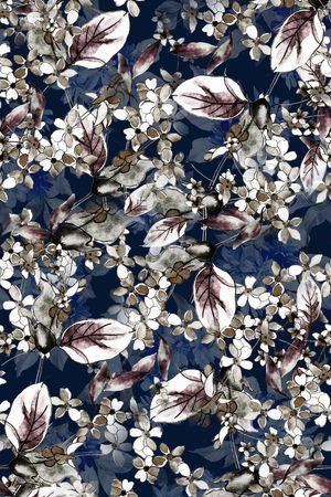 小碎花印花华亿平台图片