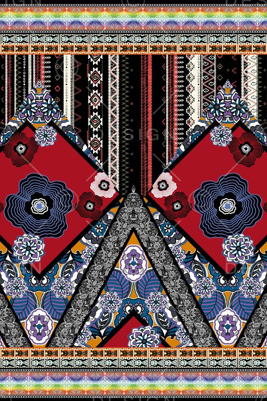 条纹印花华亿平台图片