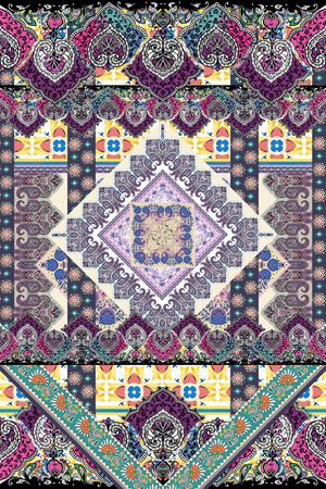 抽象印花华亿平台图片