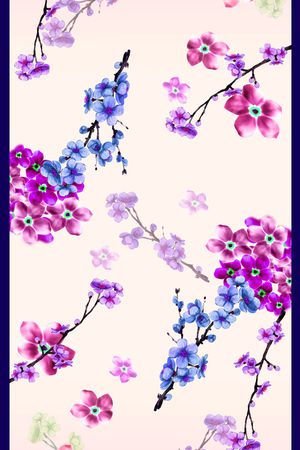 小碎花印花华亿平台图片