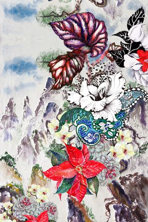 民族风印花华亿平台图片