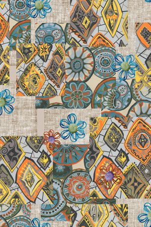 民族风印花华亿平台图片