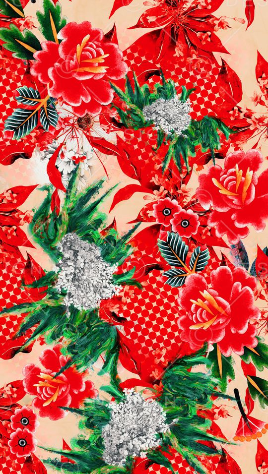 格子印花华亿平台图片