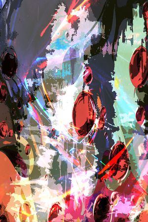 线条印花华亿平台图片