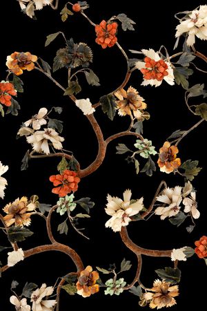 植物印花华亿平台图片