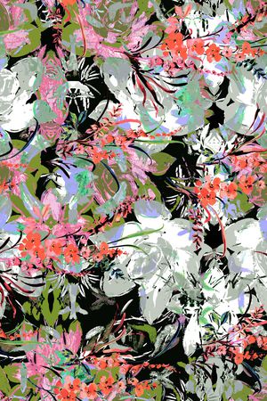 植物印花华亿平台图片